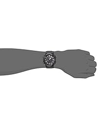 Casio Men 's registros resina de cuarzo reloj Casual, color: verde (modelo: aeq-110 W-3avcf)