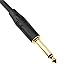 Tisino 1/4 to 1/8 Stereo Cable, 3.5mm TRS to 1/4 inch TS Mono Interconnect Cable - Mono to Stereo Adapter - 6 Feet
