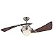 Westinghouse Lighting 7214100 Harmony 48-Inch Brushed Nickel Indoor Ceiling Fan, Light Kit with Opal Frosted Glass