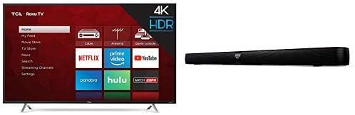 tcl roku tv 55 sound bar