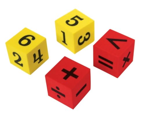Teacher Created Resources Foam Numbers and Operations Dice (20607)