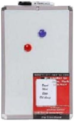 Dooley 1117MGMTC Boards Metallic Framed Magnetic Dry Erase Board, Assorted Colors 11 x 17 Inch,