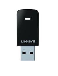 Linksys max stream AC600 correa dual usb Adaptador mu mimo wusb6100 m (Certificado restaurado)