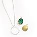 Silpada 'Five-Way Convertible Color' Pendant Necklace in Sterling Silver, Brass, & Patina