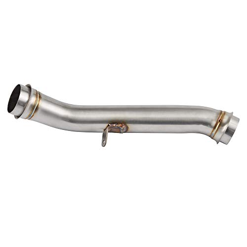 NICECNC Aftermarket Motorcycle Stainless Steel Exhaust Muffler De-cat Pipe Eliminator Down Pipe Replace KTM 1290 Super Duke R 2014 2015 2016