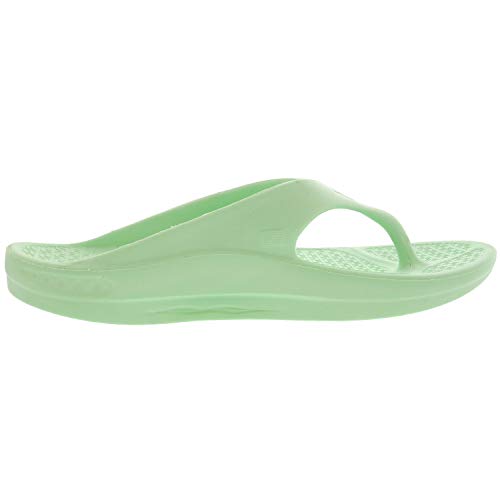 Telic Energy Flip Flop - Comfort Sandals for Men and Women, Cool Mint, Women's 11 / Men's 10 - Thumbnail 2