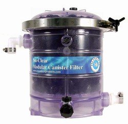 Nu-Clear Model 547 Biological Filter with Media Grid and 3 gallons of 1 inch ...