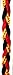 It's Ridic! No Slip Grip/Non-Slip Sports/Athletic Nylon Triple Braided Sports Headband (RED | Black | Softball Seam) One Size