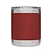YETI Rambler 10 oz Lowball, Vacuum Insulated, Stainless Steel with Standard Lid, Brick Red