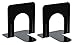 Bookend Supports - Business Source - Black (2 Pairs, Small)