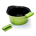 CLAIRLA Silicone Pot Holders (4pack), Heat Resistant Pots Foldable Holder - Oven Mini Mitts and Cooking Pinch Insulation Pan Grips Set for Kitchen - Hot Insulated Grill Baking Grip pad Gloves