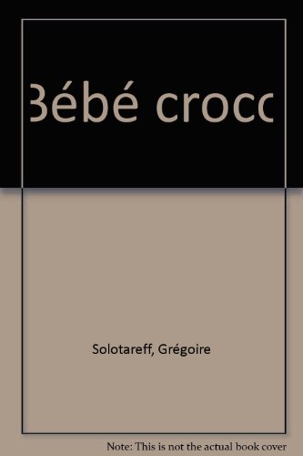 Bébé croco