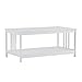 Convenience Concepts Mission Coffee Table, White