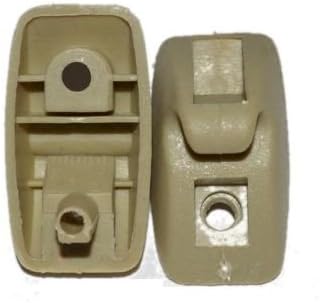 Sun Visor Hooks Clips Yellow 2 Pcs Compatible with VW Golf/Jetta Mk2 1979-1992 VW Passat B2 / B3 / B4 1981-1996 VW Polo/Derby/Vento Mk2 1982-1994