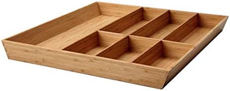 Amazon Com Ikea Variera Flatware Tray Bamboo
