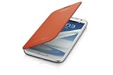 Samsung Galaxy Note 2 Flip Cover Case (Orange)