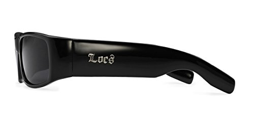 Locs Mens Original Gangster Sunglasses Black Hardcore Shades 9006