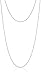 Amazon Collection Sterling Silver Mini-Ball Chain Necklace Set