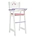 Olivia's Little World - Polka Dots Princess Baby Doll High Chair - Grey