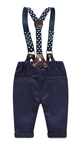 image for SANGTREE BABY Baby Boys Clothes, Long Sleeves Dress Shirt Dress Shirt 