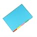 Chris-Wang 4Pack White/Black/Colored/Brown Tab Dividers Index Classified Lables Filler Project Sorter Pages for A5 6-Holes Ring Binders/Planner/Notebook