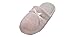 Ladies’ Plush Velour House Slippers with Soft Memory Foam Insole & Rubber Sole Satin Bow Slip On Clog