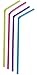 Hanamal Colored Disposable Flexible Drinking Straws (450pcs) MontoPack