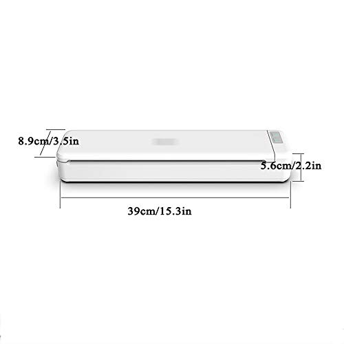Automatische Vakuumierer, bewegliche Nahrungsmittel Sealer Air-Dichtungs-Maschine für Lebensmittel Savers, LED… – Bild 6