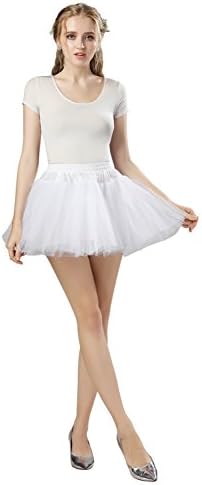 Clearbridal Women's White Wedding Petticoats Underskirt for Party Ball Gown