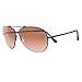 Serengeti 5222 Aviator Photochromic Sunglasses (Large Universal Fit, Unisex) with Case and Sunglass Care Kit (2 Items)