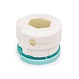 We R Memory Keepers 0633356607137 Punch Board & Punch-Clear-Cut-Hexagon