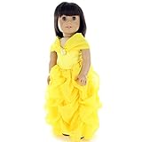 Doll Clothes - Princess Dress Outfit Fits American Girl Doll, My Life Doll and other 18 inch Dolls