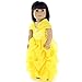 Pink Butterfly Closet Doll Clothes - Princess Dress Outfit Fits American Girl Doll, My Life Doll and Other 18 inch Dolls