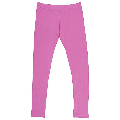 French toast big girls  solid-leggings, shocking pink, …