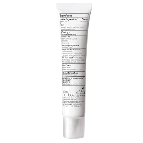 LA ROCHE-POSAY CICAPLAST GEL B5, PROTECTIVE REPAIR GEL FOR CRACKED, CHAPPED SKIN WITH MADECASSOSIDE AND GLYCERIN, TESTED POST-PROCEDURE, POST-STITCHES, POST-LASER, 1.35 FL OZ