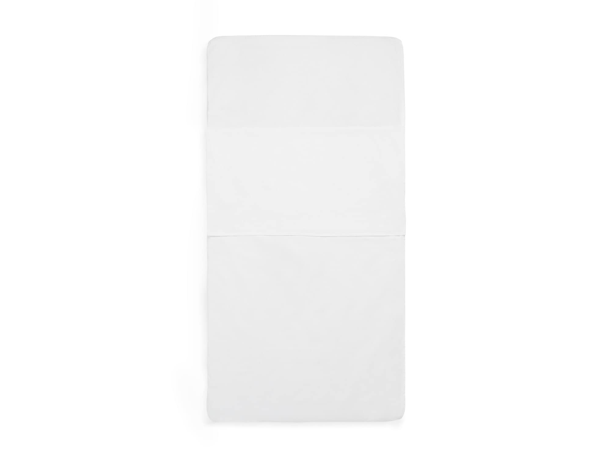 Jollein 510-507-64610 Fitted Sheet Cotton, 60 x 120 cm, White