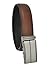 Hampton Leather Belt with Innovative Contempo Sienna Ratchet Belt Buckle - One Size Fit, Saddle Tan