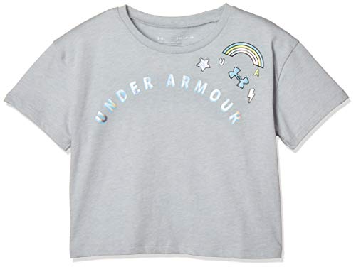 Under Armour Parche de manga corta para niña
