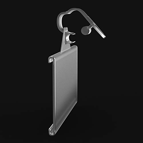 Label Holder 120 Count Easy Clip Plastic Wire Shelf Labels Strong