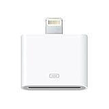 Premium 8 Pin to 30 Pin Adapter, Coursin Lightning 8-Pin Male to 30-Pin Female Charging Adapter Converter for iPhone 7, 7 Plus, 6S, 6S Plug, 5S, 5C, iPad (White)