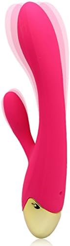Baby Vibration Rattle Ball Baby Stuffed Educational Toy Baby Electric Dual Motor Wireless Smooth Handheld Body Massager (PInk)
