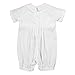 Petit Ami Baby Boys' Pique Christening Knicker with Hat, 18 Months, White