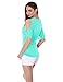 J.TOMSON Women's V-Neck & Crewneck Short Sleeve Cut Out Shoulder Top