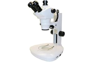 ITC XMZ-851-10L Trinocular Zoom Stereo Microscope, 10x WF Eyepiece, 0.8X—5X Zoom Range, 8X—50x Magnification, Top & Bottom LE