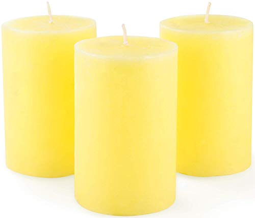 Pillar Citronella Candle Set of 3 3 Pillar Citronella Candle Set of 3 3
