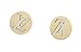 Think Positive Women's Stainless Steel Fashion Jewelry Sets Shell Pendant Chain Necklace Earrings Gold Plating