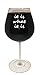 It Is What It Is Saying Etched Wine Glass - Extra Large - Holds Whole Bottle