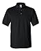 Gildan mens Ultra Cotton 6.5 oz. Pique Polo(G380)-BLACK-XL