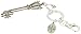 Disney Kingdom Hearts Oathkeeper Blade Pewter Key Ring