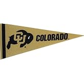 Colorado Buffaloes Felt Mini Pennant - Size: 4" x 9" - Officially Licensed - 1 Pennant Per Pack